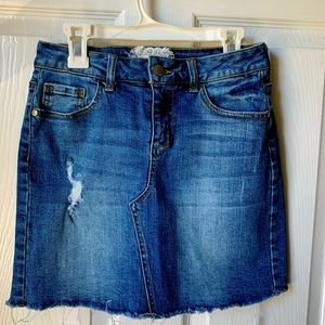 Altar’s State XS denim mini skirt
